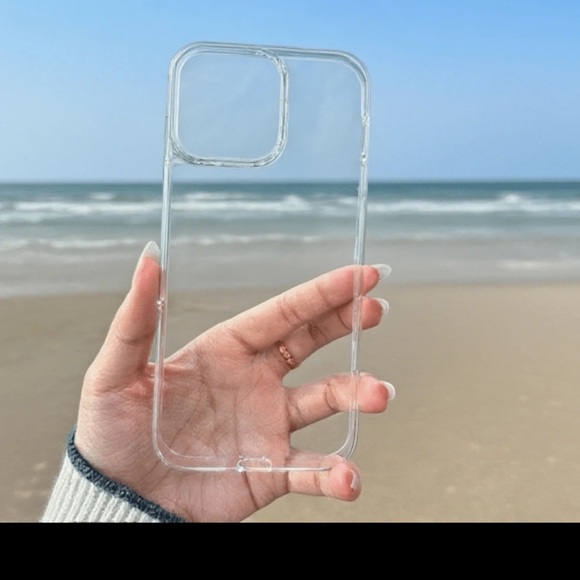 Case for IPhone 14 Pro Max Transparent Cover With Bumper Edges - Picture 3 of 5